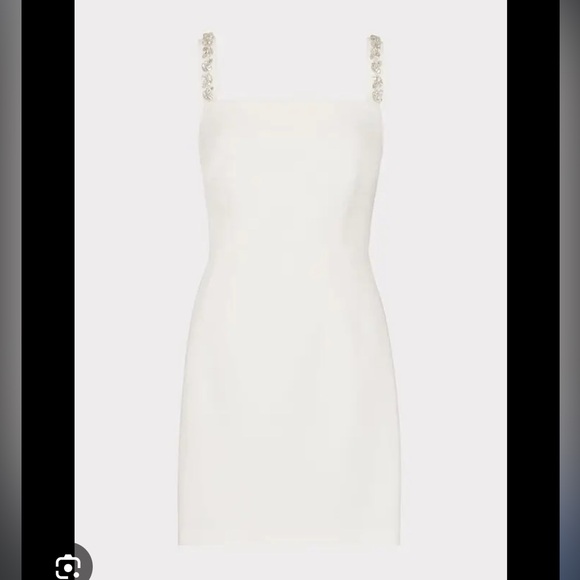 Milly adella dress with rhinestone straps size 12 - Picture 1 of 3